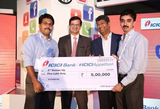 Headfitted Solutions Amongst Top 3 Winners at Prestigious ICICI Appathon