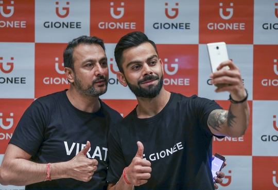 Gionee clocks 1.20 cr. customers in India and to celebrate signs on Virat Kohli as the brand ambassador to amplify brand presence 