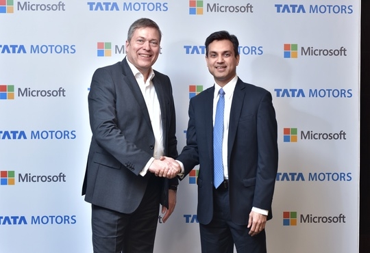 Tata Motors and Microsoft India collaborate to redefine the connected experience for automobile users