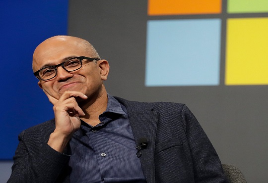 Microsoft names CEO Satya Nadella as its Chairman