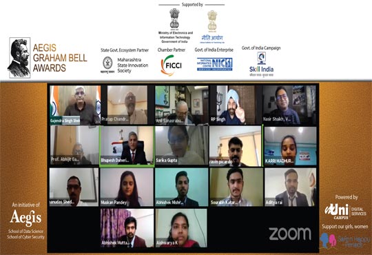 Winners and finalists for the 11th edition of Aegis Graham Bell Awards (virtual) declared