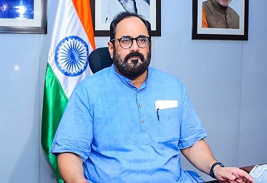 India is ready to partner with like-minded nations towards development in technology embedded governance, said Minister of State (MoS) for Electronics and Information Technology Rajeev Chandrasekhar.