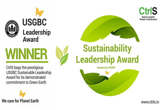 CtrlS bags the prestigious US Green Building Council (USGBC) leadership award