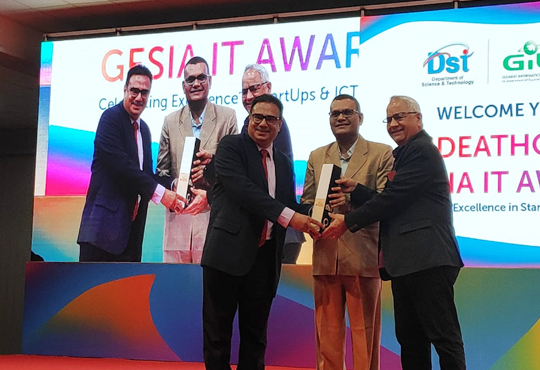 Matrix ComsecRecognized as The Best Electronics Company at GESIA Annual Awards 2019