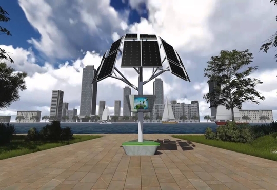 World's Largest Solar Tree is being developed by CSIR-CMERI